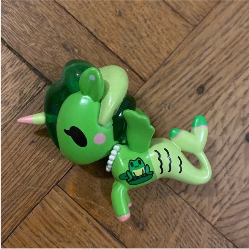 Tokidoki Mermicorno Figure Green Lilly Pad